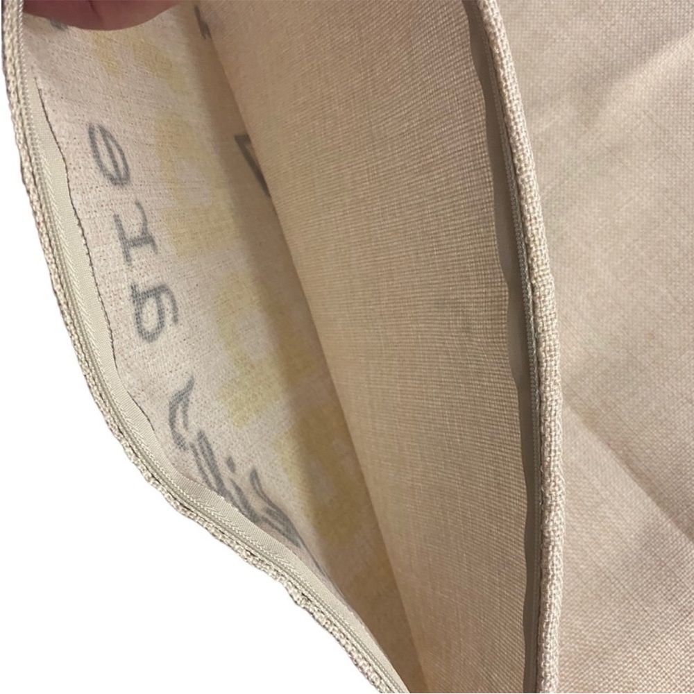 NEW 17x17 linen throw pillow cover. You are my sunshine my only sunshine… - Picture 4 of 6